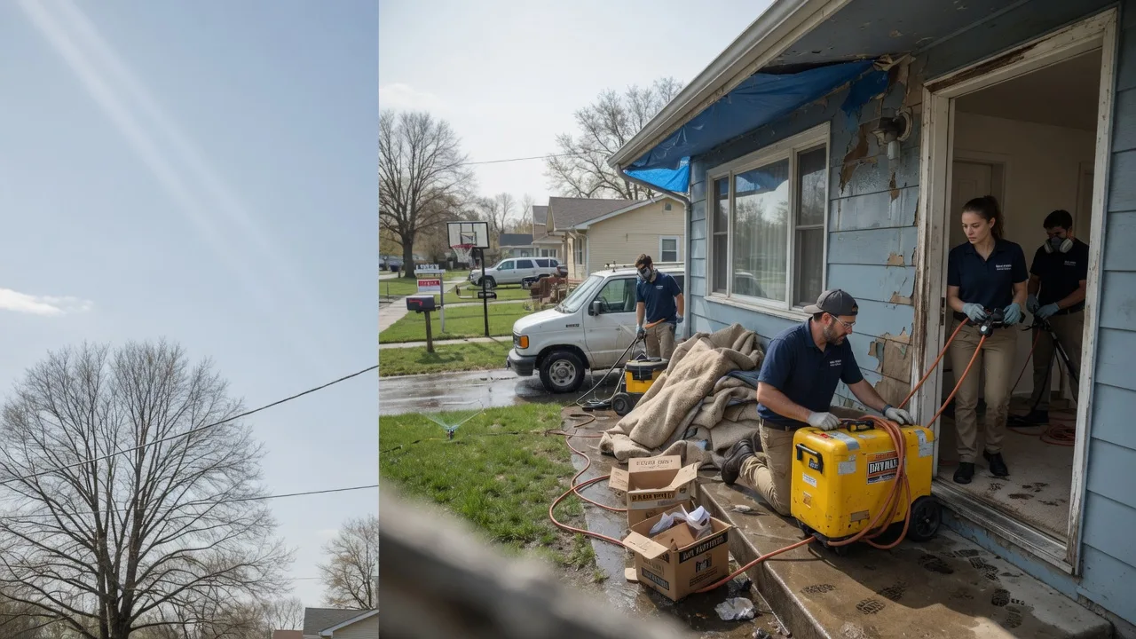 Basement Flood Cleanup in Grey Eagle, MN near me